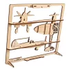 UGEARS Model Fighter Aircraft 2.5D Puzzle