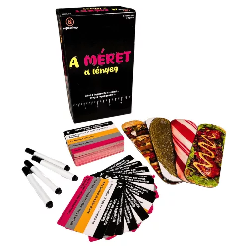 A méret a lényeg társasjáték