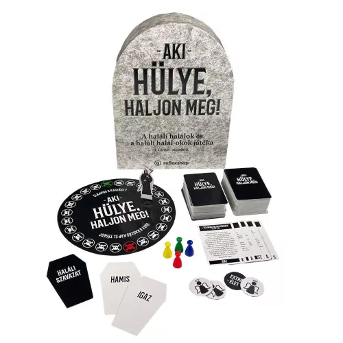 Aki hülye, haljon meg! társasjáték