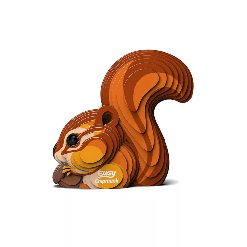 EUGY Csíkos mókus 3D puzzle