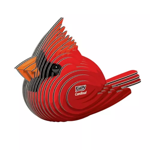 EUGY Vörös kardinálispinty 3D puzzle
