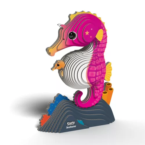 EUGY Seahorse 3D puzzle