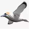 EUGY Gannet 3D puzzle – karton madárfigura (148)