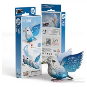 EUGY Dove 3D puzzle