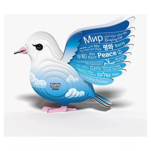 EUGY Dove 3D puzzle