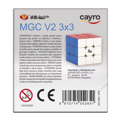 MGC V2 3×3 speedcube logikai kocka