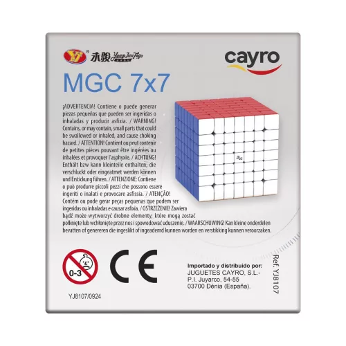 MGC 7×7 speedcube logikai kocka
