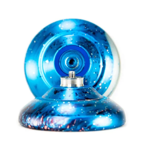 YoYoFactory Shutter yo-yo, splash kék/ezüst/piros