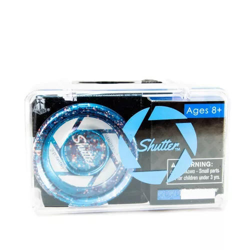 YoYoFactory Shutter yo-yo, splash kék/ezüst/piros