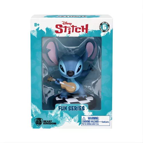 YüMe Lilo & Stitch Hero Box - Fun Series - Guitarist Stitch Figura