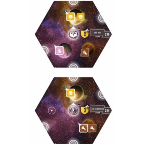 Eclipse - 2nd Dawn Species Pack: Outcasts társasjáték, angol nyelvű