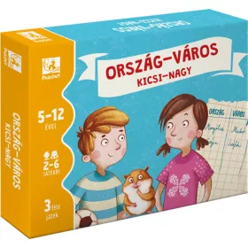 Ország-város, kicsi nagy kártyajáték