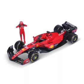 Bburago 1/24 F1 versenyautó pilótával - Ferrari SF-23