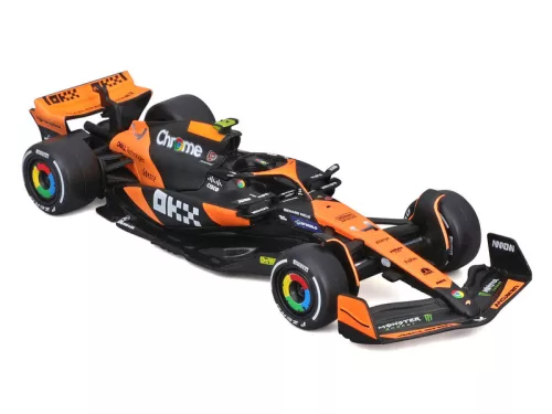 Bburago 1/43 F1 versenyautó - McLaren Racing MCL38 (2024)