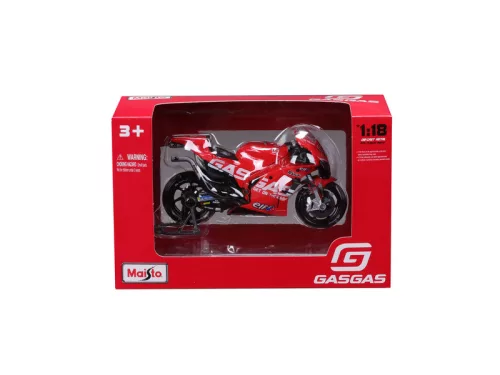Maisto 1:18 MotoGP GasGas Factory Racing Tech3 2023 modellmotor