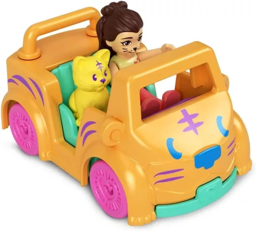 Polly pocket autós szett