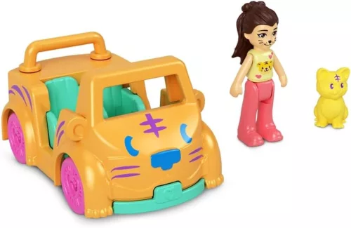 Polly pocket autós szett