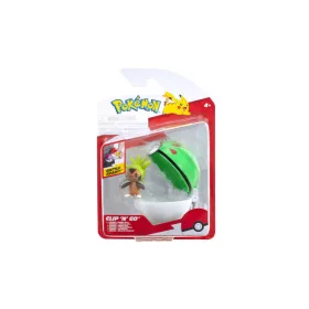 Pokémon Clip N Go - Chespin Friend labdával