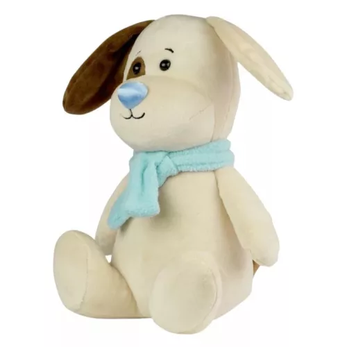 Fényes orrú plüss kutya 25 cm