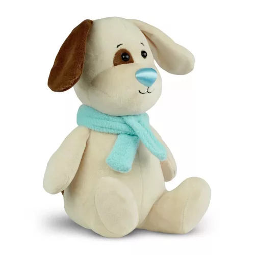 Fényes orrú plüss kutya 25 cm