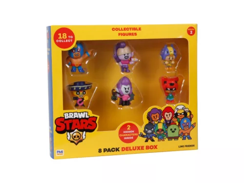 Brawl Stars 8db-os figura dobozban s1