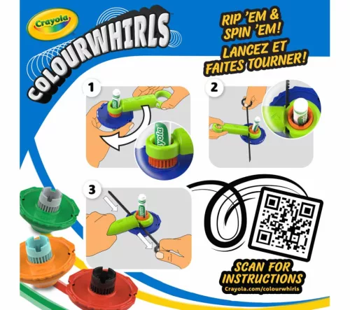 Crayola színpörgettyû
