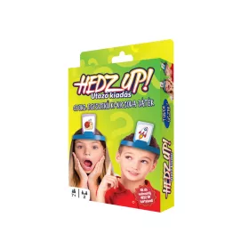   Hedz Up! Utazó Kiadás Társasjáték – Pörgős kitalálós családi kártyajáték (Homlokra tehető kártyákkal)