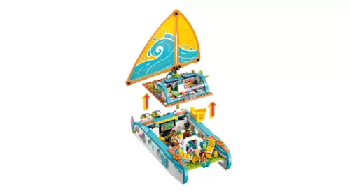 LEGO Friends 42664 Hajós kirándulás és kaland