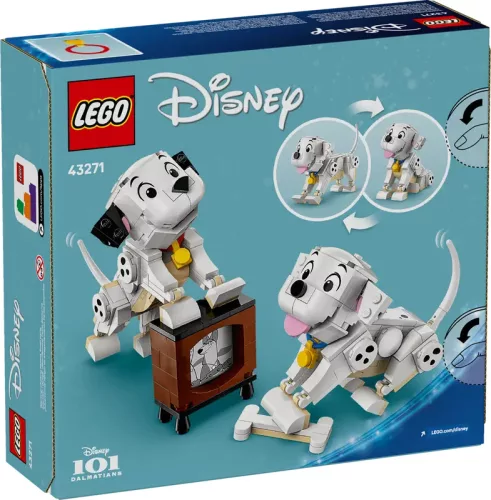 LEGO Disney classic 43271 101 kiskutya: kuksi és pelyhes dalmatakölykök