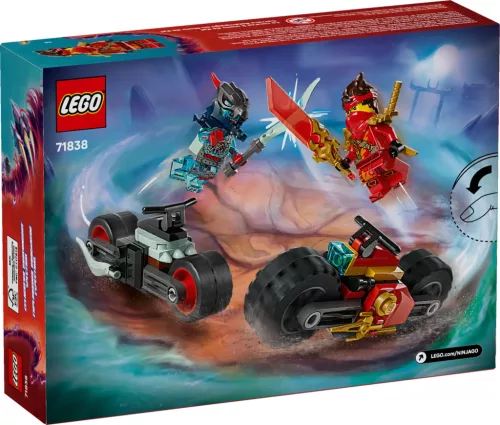 LEGO® NINJAGO® 71838 – Kai motorkerékpáros versenye, 79 db, 6 éves kortól