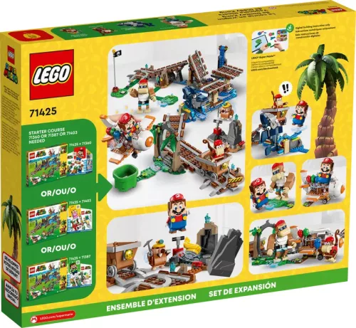 LEGO Super Mario 71425 Diddy Kong utazása kieg.