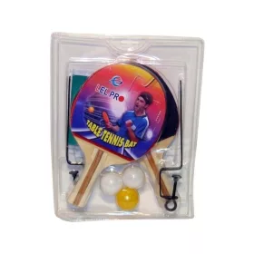 Pingpong ütõ 2 darabos készlet labdával és hálóval