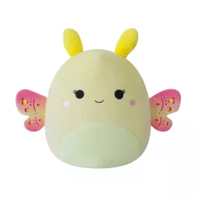   Squishmallows Jumbo sárga molylepke plüss – 50 cm, eredeti óriás ölelgetős pillangófigura (3+ év)