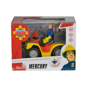 Sam a tűzoltó – Mercury quad figurával (Simba, 11 cm)