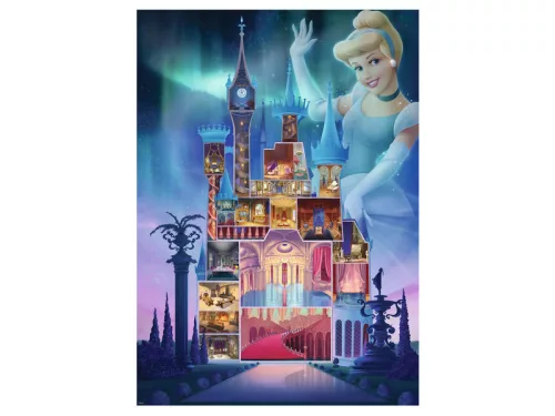 Ravensburger puzzle 1000 db – Disney kastély: Hamupipőke