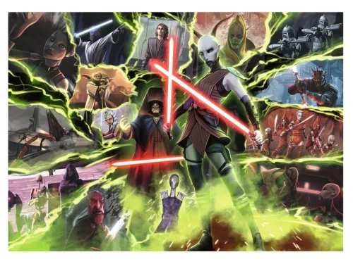 Ravensburger puzzle 1000 db – Star Wars gonoszok: Asajj Ventress (Villainous)