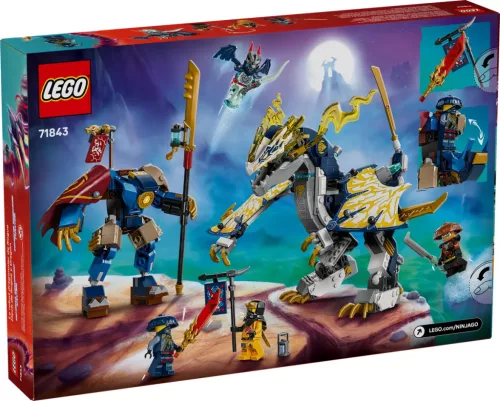 LEGO Ninjago 71843 Rouge sárkánylovas robotja