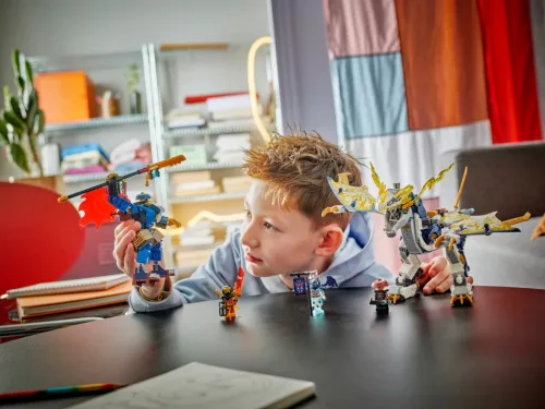 LEGO Ninjago 71843 Rouge sárkánylovas robotja