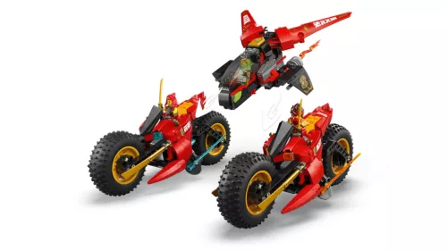 LEGO® NINJAGO® 71844 – Harci nindzsajármű, 3 az 1-ben, 561 db, 8 éves kortól