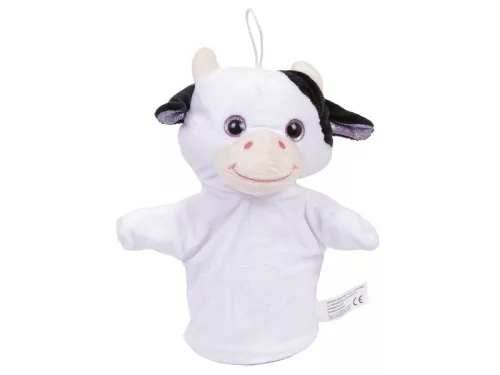 Kézibáb – 8 féle állatos plüss, 23 cm