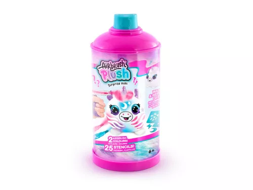Airbrush Plush színezhető állatok – meglepetés mini plüss (Canal Toys, 6 féle)