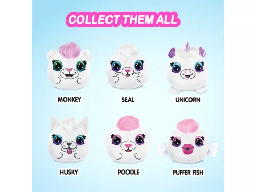 Airbrush Plush színezhető állatok – meglepetés mini plüss (Canal Toys, 6 féle)