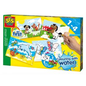  SES első vizes színezőm – My First Colouring with Water 1–4 év