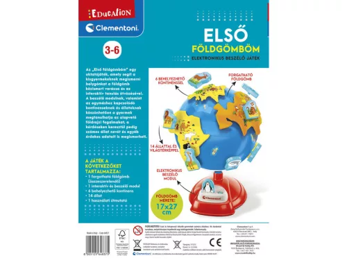 Elsõ Földgömböm - magyarul beszélõ