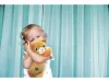 Baby Clementoni elalvást segítő doromboló plüss cica – zenélő, fehér zajjal, 0+