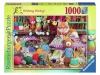 Ravensburger puzzle 1000 db – Kötögetés cicákkal (Knitty Kitty)