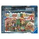 Ravensburger Puzzle 1000 db – Karácsonyi piac, prémium karácsonyi kirakó