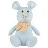 Fényes orrú plüss egér 25 cm