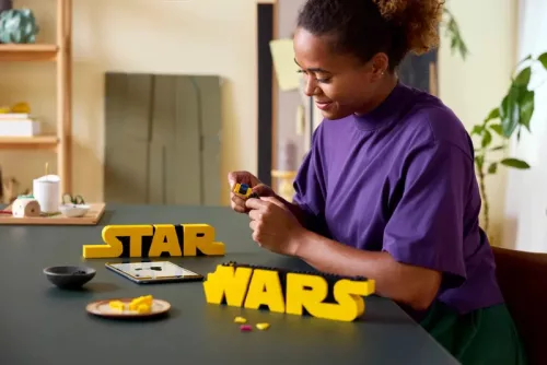 LEGO Star Wars 75407 Kockákból épült Star Wars logó
