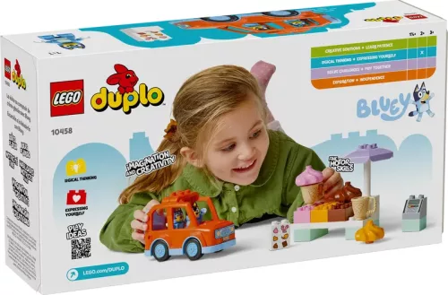 LEGO DUPLO Bluey – Fagyizás Bluey-val (10458)
